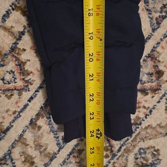 A.N.A BRAND WOMEN'S NAVY BLUE FAUX FUR HOODED WINTER COAT SIZE SMALL - Picture 10 of 16